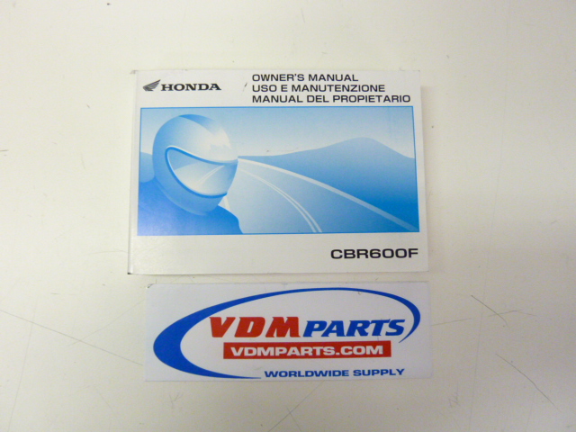 NEW: Driver Manual Honda CBR 600 F Owner's Manual CBR 600 F | eBay